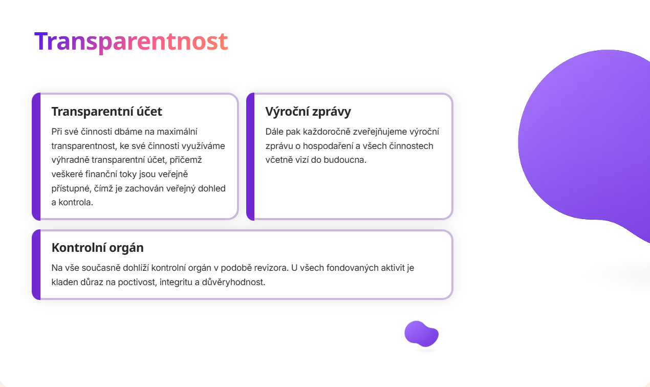 2. Transparentnost A